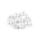 Pearl button size 16', 18' - Pearlwhite (10 Pieces) Pearl button size 16', 18' - Pearlwhite (10 Pieces)