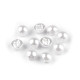 Pearl button size 16', 18' - Pearlwhite (10 Pieces) Pearl button size 16', 18' - Pearlwhite (10 Pieces)