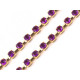Rhinestone chain trim width 2.9 mm - Crystal (9 Meters) Rhinestone chain trim width 2.9 mm - Crystal (9 Meters)