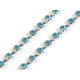 Rhinestone chain trim width 2.9 mm - Crystal (9 Meters) Rhinestone chain trim width 2.9 mm - Crystal (9 Meters)