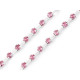 Rhinestone chain trim width 2.9 mm - Crystal (9 Meters) Rhinestone chain trim width 2.9 mm - Crystal (9 Meters)