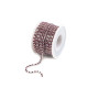 Rhinestone chain trim width 2.9 mm - Crystal (9 Meters) Rhinestone chain trim width 2.9 mm - Crystal (9 Meters)