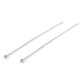 Ball head pin 40 mm - Platinum (200 Pieces) Ball head pin 40 mm - Platinum (200 Pieces)