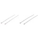 Ball head pin 40 mm - Platinum (200 Pieces) Ball head pin 40 mm - Platinum (200 Pieces)
