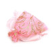 Woreczek podarunkowy 6,5x9 cm organza z brokatem - White (100 Sztuki) Woreczek podarunkowy 6,5x9 cm organza z brokatem - White (100 Sztuki)