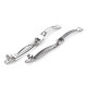 Bază clamă de păr 7,5x78 mm - Platinum (2 Bucăți) Bază clamă de păr 7,5x78 mm - Platinum (2 Bucăți)