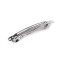 Bază clamă de păr 7,5x78 mm - Platinum (2 Bucăți)