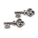 Charm pendant key 9x20 mm - Vintage brass (10 Pieces)