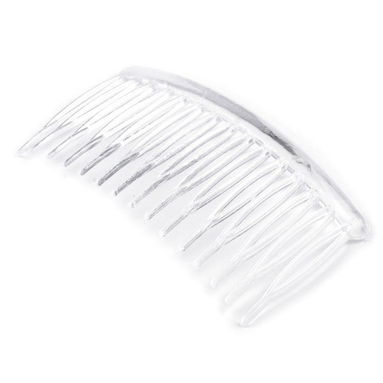 Grzebyk plastikowy do włosów 45x80 mm - Transparent (100 Sztuki) Grzebyk plastikowy do włosów 45x80 mm - Transparent (100 Sztuki)