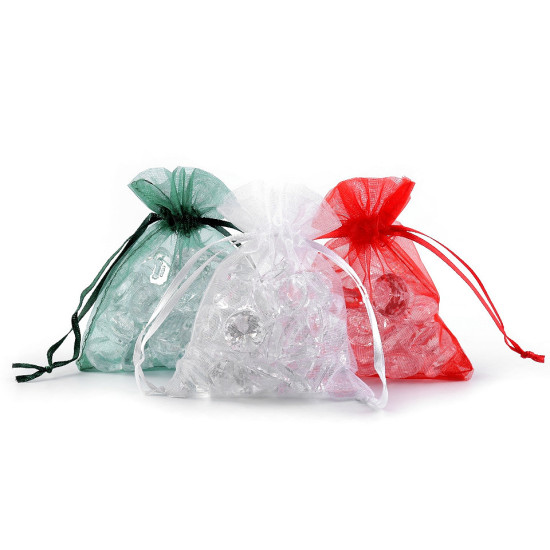 Woreczek podarunkowy 9x11 cm organza - Fioletowy (10 Sztuki) Woreczek podarunkowy 9x11 cm organza - Fioletowy (10 Sztuki)