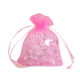 Woreczek podarunkowy 9x11 cm organza - Fioletowy (10 Sztuki) Woreczek podarunkowy 9x11 cm organza - Fioletowy (10 Sztuki)