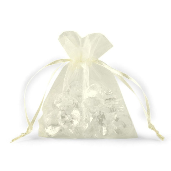 Woreczek podarunkowy 9x11 cm organza - Fioletowy (10 Sztuki) Woreczek podarunkowy 9x11 cm organza - Fioletowy (10 Sztuki)