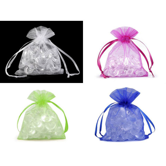 Woreczek podarunkowy 9x11 cm organza - Fioletowy (10 Sztuki) Woreczek podarunkowy 9x11 cm organza - Fioletowy (10 Sztuki)