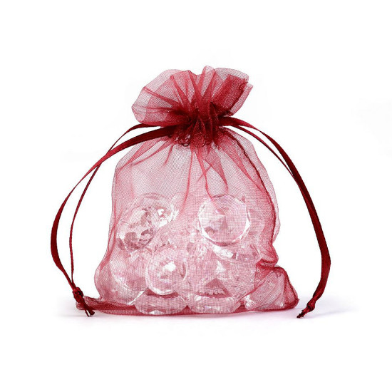 Woreczek podarunkowy 9x11 cm organza - Fioletowy (10 Sztuki) Woreczek podarunkowy 9x11 cm organza - Fioletowy (10 Sztuki)