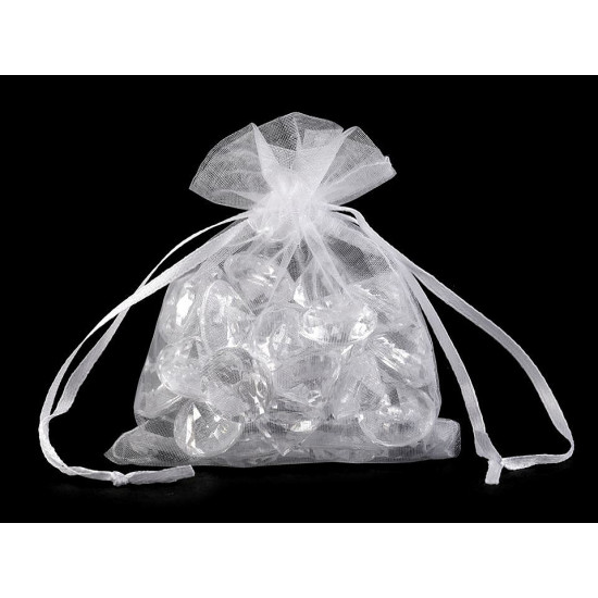 Woreczek podarunkowy 9x11 cm organza - Fioletowy (10 Sztuki) Woreczek podarunkowy 9x11 cm organza - Fioletowy (10 Sztuki)