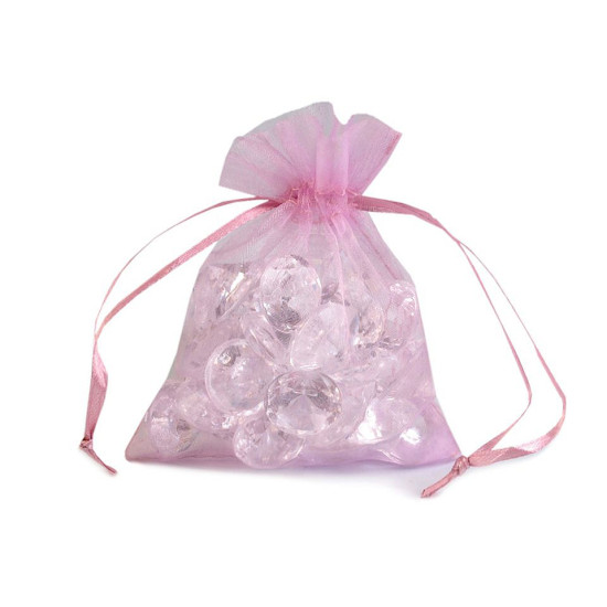 Woreczek podarunkowy 9x11 cm organza - Fioletowy (10 Sztuki) Woreczek podarunkowy 9x11 cm organza - Fioletowy (10 Sztuki)