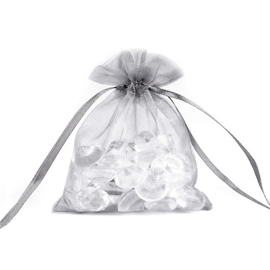 Woreczek podarunkowy 9x11 cm organza - Fioletowy (10 Sztuki) Woreczek podarunkowy 9x11 cm organza - Fioletowy (10 Sztuki)