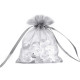Woreczek podarunkowy 9x11 cm organza - Fioletowy (10 Sztuki) Woreczek podarunkowy 9x11 cm organza - Fioletowy (10 Sztuki)