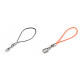 Agățătoare cu carabină, 50 mm - Negru (10 Bucăți) Agățătoare cu carabină, 50 mm - Negru (10 Bucăți)