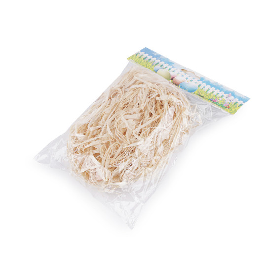 Bast zum arrangieren, 15 g - Leinenfarbe natürlich (1 Tasche) Bast zum arrangieren, 15 g - Leinenfarbe natürlich (1 Tasche)