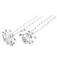 Ace de păr cu strasuri, ø20 mm - Cristal ab (12 Bucăți) Ace de păr cu strasuri, ø20 mm - Cristal ab (12 Bucăți)