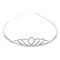 Diadem / tiara sztrasowa - Crystal (1 Sztuka)
