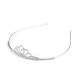 Diadem / tiara sztrasowa - Crystal (4 Sztuki)