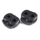 Butée de verrouillage de cordon à bascule, 2 trous, 20 x 20 mm, grand format - Blanc (10 Pièces) Butée de verrouillage de cordon à bascule, 2 trous, 20 x 20 mm, grand format - Blanc (10 Pièces)