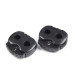 Butée de verrouillage de cordon à bascule, 2 trous, 15x15 mm - Noir (10 Pièces) Butée de verrouillage de cordon à bascule, 2 trous, 15x15 mm - Noir (10 Pièces)