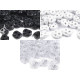Butée de verrouillage de cordon à bascule, 2 trous, 15x15 mm - Noir (10 Pièces) Butée de verrouillage de cordon à bascule, 2 trous, 15x15 mm - Noir (10 Pièces)