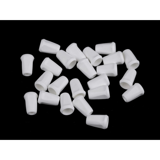 Műanyag zsinórvég 12x17 mm szögletes - Fekete (600 Darabok) Műanyag zsinórvég 12x17 mm szögletes - Fekete (600 Darabok)