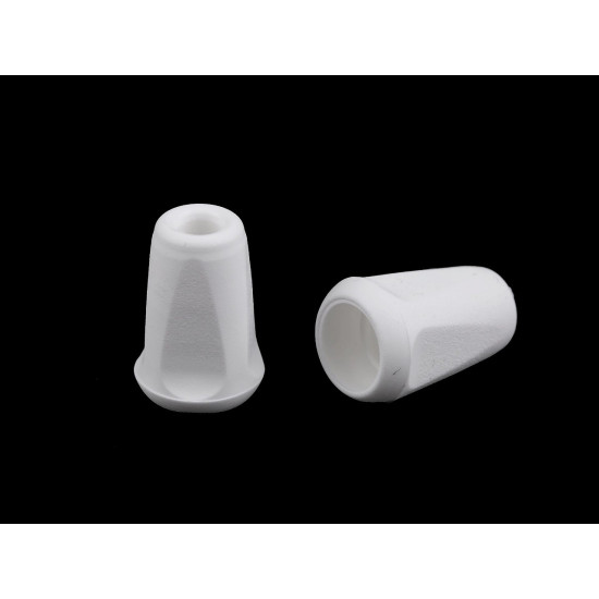 Műanyag zsinórvég 12x17 mm szögletes - Fekete (600 Darabok) Műanyag zsinórvég 12x17 mm szögletes - Fekete (600 Darabok)