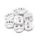 2-hole cord lock stopper toggles 20x20 mm - Dark red (100 Pieces) 2-hole cord lock stopper toggles 20x20 mm - Dark red (100 Pieces)