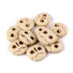 2-hole cord lock stopper toggles 20x20 mm - Dark red (100 Pieces) 2-hole cord lock stopper toggles 20x20 mm - Dark red (100 Pieces)