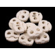 2-hole cord lock stopper toggles 20x20 mm - Dark red (100 Pieces) 2-hole cord lock stopper toggles 20x20 mm - Dark red (100 Pieces)