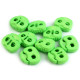 2-hole cord lock stopper toggles 20x20 mm - Dark red (100 Pieces) 2-hole cord lock stopper toggles 20x20 mm - Dark red (100 Pieces)