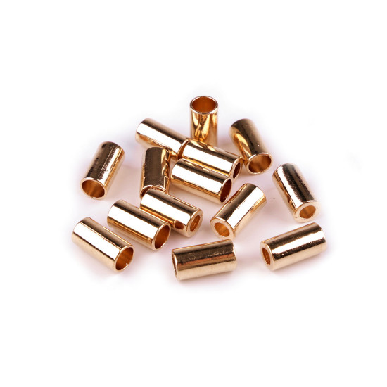 Endstück aus metall für kordel ø 3,5 mm, ø 5,5 mm - Nickel (200 Stücke) Endstück aus metall für kordel ø 3,5 mm, ø 5,5 mm - Nickel (200 Stücke)