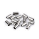 Endstück aus metall für kordel ø 3,5 mm, ø 5,5 mm - Nickel (200 Stücke) Endstück aus metall für kordel ø 3,5 mm, ø 5,5 mm - Nickel (200 Stücke)