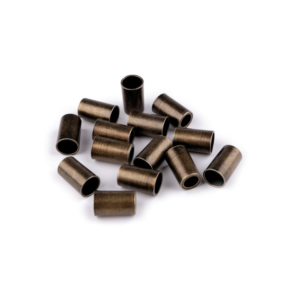 Endstück aus metall für kordel ø 3,5 mm, ø 5,5 mm - Nickel (200 Stücke) Endstück aus metall für kordel ø 3,5 mm, ø 5,5 mm - Nickel (200 Stücke)