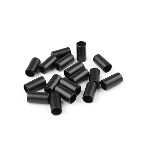 Endstück aus metall für kordel ø 3,5 mm, ø 5,5 mm - Nickel (200 Stücke) Endstück aus metall für kordel ø 3,5 mm, ø 5,5 mm - Nickel (200 Stücke)