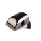 End cap / stopper for nylon, plastic and metal zipper - Black nickel (20 Pieces)