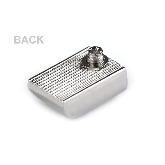 Końcówka do zamka błyskawicznego spiralnego, kostkowego i metalowego - Złoty (75 Sztuki) Końcówka do zamka błyskawicznego spiralnego, kostkowego i metalowego - Złoty (75 Sztuki)
