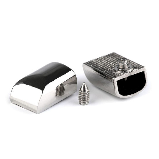 Końcówka do zamka błyskawicznego spiralnego, kostkowego i metalowego - Złoty (75 Sztuki) Końcówka do zamka błyskawicznego spiralnego, kostkowego i metalowego - Złoty (75 Sztuki)