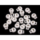 Cierres redondos para cordón 15x19 mm - Transparente (100 Piezas) Cierres redondos para cordón 15x19 mm - Transparente (100 Piezas)