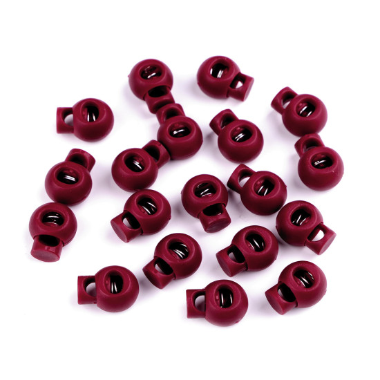 Cierres redondos para cordón 15x19 mm - Transparente (100 Piezas) Cierres redondos para cordón 15x19 mm - Transparente (100 Piezas)