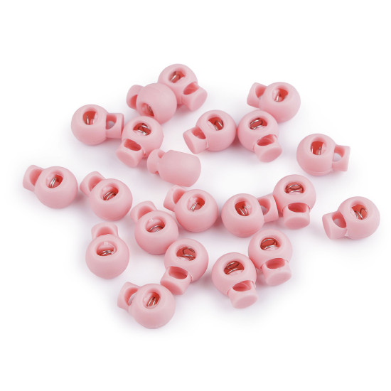 Cierres redondos para cordón 15x19 mm - Transparente (100 Piezas) Cierres redondos para cordón 15x19 mm - Transparente (100 Piezas)