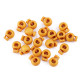 Cierres redondos para cordón 15x19 mm - Transparente (100 Piezas) Cierres redondos para cordón 15x19 mm - Transparente (100 Piezas)