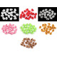 Cierres redondos para cordón 15x19 mm - Transparente (100 Piezas) Cierres redondos para cordón 15x19 mm - Transparente (100 Piezas)
