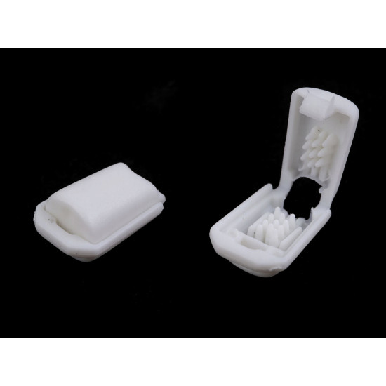 Endkappe kunststoff 11x16 mm zum eindrücken - Schwarz (100 Stücke) Endkappe kunststoff 11x16 mm zum eindrücken - Schwarz (100 Stücke)