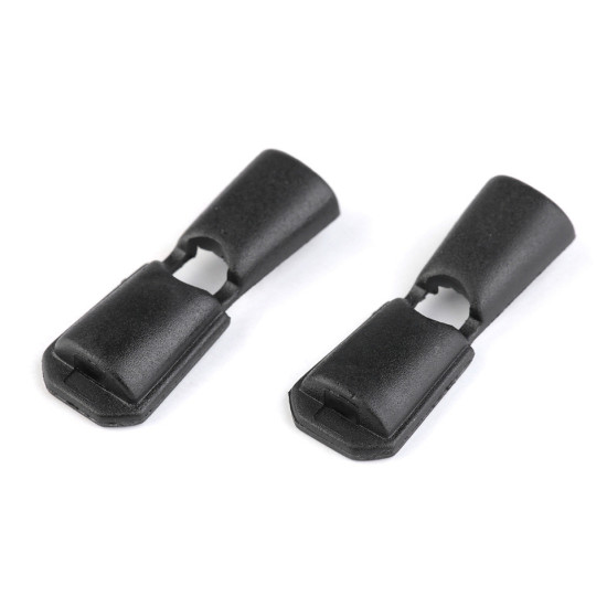 Endkappe kunststoff 11x16 mm zum eindrücken - Schwarz (100 Stücke) Endkappe kunststoff 11x16 mm zum eindrücken - Schwarz (100 Stücke)
